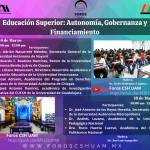 Educación Superior: Autonomía, Gobernanza y Financiamiento en las Universidades Públicas Mexicanas